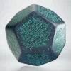 Q-Workshop - Weather Generator Die: Shimmering Blue & Turquise