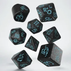 Q-Workshop - 20 Years RPG Dice Set: Llama (8-delig)
