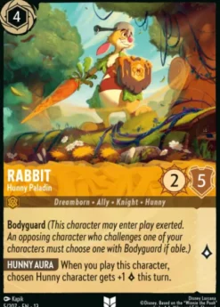 Rabbit, Hunny Paladin (foil) - Attack of the Vine