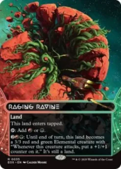 Raging Ravine (#35) (borderless) - Edge of Eternities Stellar Sights