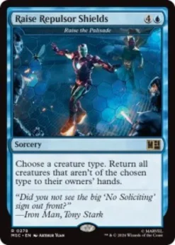 Raise the Palisade (surge foil) - Marvel Super Heroes Commander