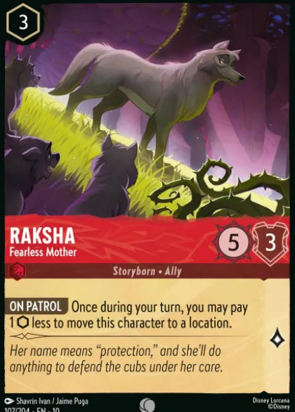Raksha, Fearless Mother (foil) - Whispers