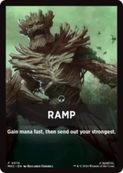 Ramp front card - Marvel Super Heroes Commander