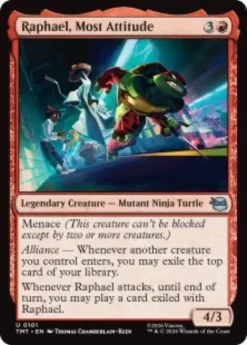 Raphael, Most Attitude - Teenage Mutant Ninja Turtles
