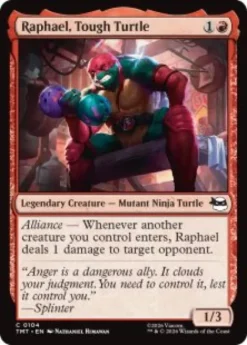 Raphael, Tough Turtle (foil) - Teenage Mutant Ninja Turtles