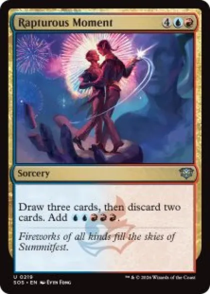 Rapturous Moment (foil) - Secrets of Strixhaven