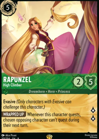 Rapunzel, High Climber (foil) - Reign of Jafar