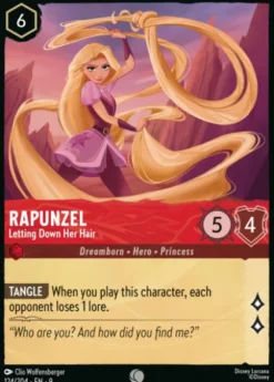 Rapunzel, Letting Down Her Hair (foil) - Fabled
