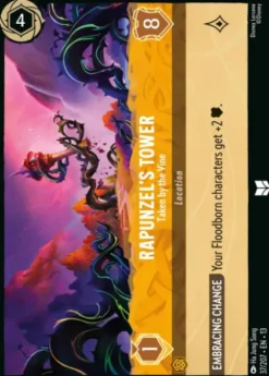 Rapunzel's Tower, Taken by the Vine (foil) - Attack of the Vine