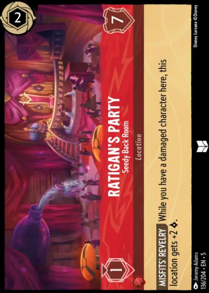 Ratigan's Party, Seedy Back Room (foil) - Shimmering Skies