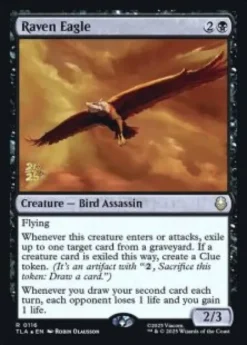 Raven Eagle (foil) - Avatar: The Last Airbender Prerelease Promo's