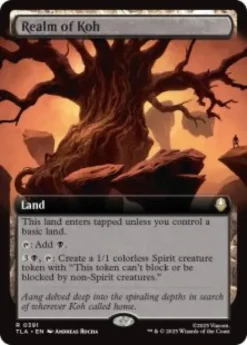 Realm of Koh (foil) (extended art) - Avatar: The Last Airbender Varianten