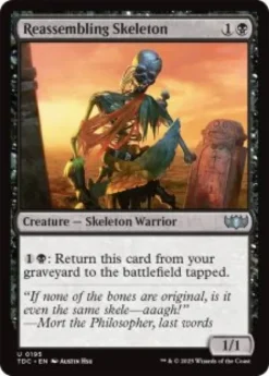 Reassembling Skeleton - Tarkir: Dragonstorm Commander
