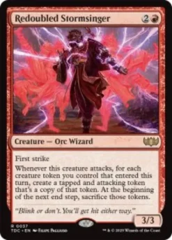 Redoubled Stormsinger - Tarkir: Dragonstorm Commander