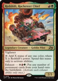 Redshift, Rocketeer Chief (foil) - Aetherdrift