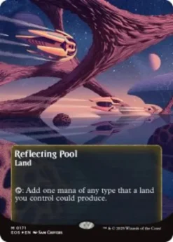 Reflecting Pool (#171) (galaxy foil) (borderless) - Edge of Eternities Stellar Sights