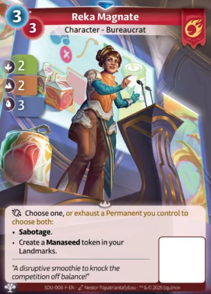 Reka Magnate (F) - Seeds of Unity