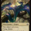 Reliquary Dragon token (foil) (4/4) - Tarkir: Dragonstorm