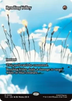 Rending Volley (foil) (borderless) - Avatar: The Last Airbender Eternal Varianten
