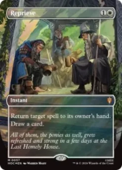 Reprieve (#57) (surge foil) (borderless) - The Hobbit Eternal