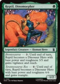 Reptil, Dinomorpher - Marvel Super Heroes