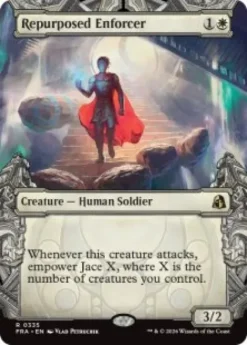 Repurposed Enforcer (foil) (showcase) - Reality Fracture Varianten