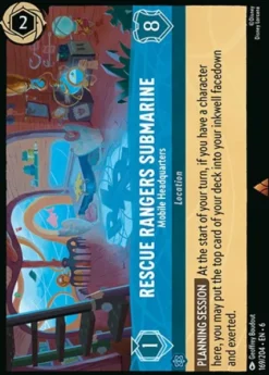 Rescue Rangers Submarine, Mobile Headquarters - Azurite Sea
