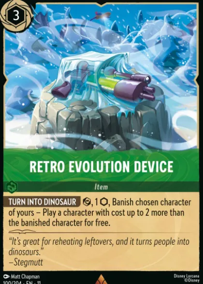 Retro Evolution Device (foil) - Winterspell