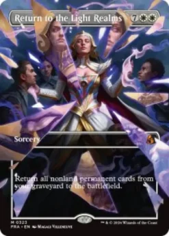 Return to the Light Realms (#323) (foil) (borderless) - Reality Fracture Varianten