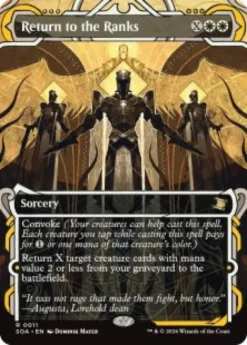 Return to the Ranks (#011) (foil) (showcase) - Secrets of Strixhaven Mystical Archive