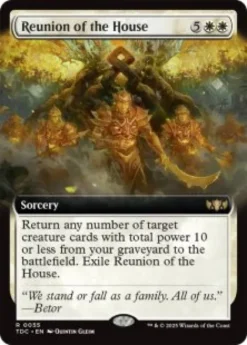 Reunion of the House (extended art) - Tarkir: Dragonstorm Commander Varianten