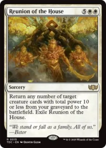 Reunion of the House - Tarkir: Dragonstorm Commander