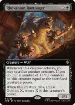 Rhovanion Rampager (foil) (extended art) - The Hobbit Varianten