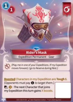 Rider's Mask (R) - Seeds of Unity