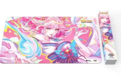 Riftbound TCG - Spiritforged Playmat: Spirit Blossom Ahri