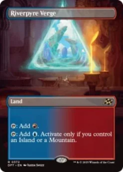 Riverpyre Verge (#372) (borderless) - Aetherdrift Varianten