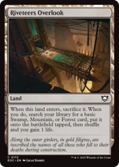 Riveteers Overlook - Edge of Eternities Commander