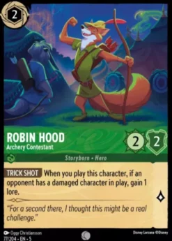 Robin Hood, Archery Contestant (foil) - Shimmering Skies