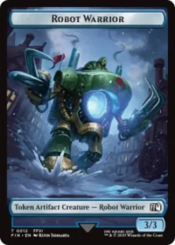 Robot Warrior token (3/3) - Final Fantasy