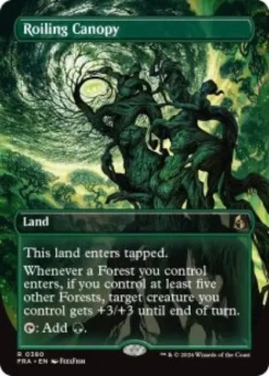 Roiling Canopy (borderless) - Reality Fracture Varianten