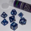 Role Playing Dice Set Blizzard Blue (7-delig)