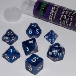 Role Playing Dice Set Blizzard Blue (7-delig)