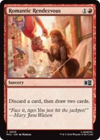 Romantic Rendezvous (foil) - Marvel Super Heroes Commander