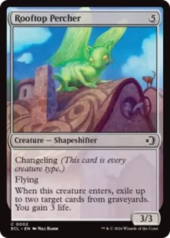 Rooftop Percher (foil) - Lorwyn Eclipsed