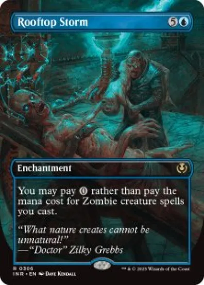 Rooftop Storm (#306) (borderless) - Innistrad Remastered Varianten