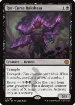 Rot-Curse Rakshasa - Tarkir: Dragonstorm