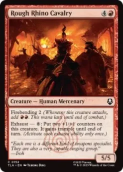 Rough Rhino Cavalry (foil) - Avatar: The Last Airbender