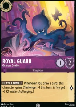 Royal Guard, Octopus Soldier (foil) - Reign of Jafar