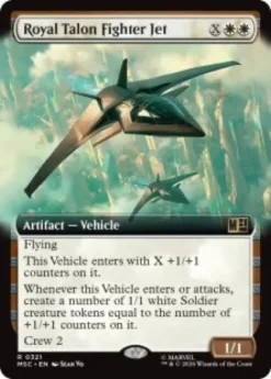 Royal Talon Fighter Jet (extended art) - Marvel Super Heroes Commander Varianten