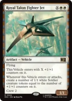 Royal Talon Fighter Jet (surge foil) - Marvel Super Heroes Commander